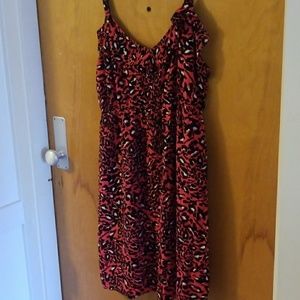Torrid Pink Leopard Sundress sz 3